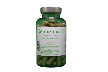 Dennenaald capsules voorkant